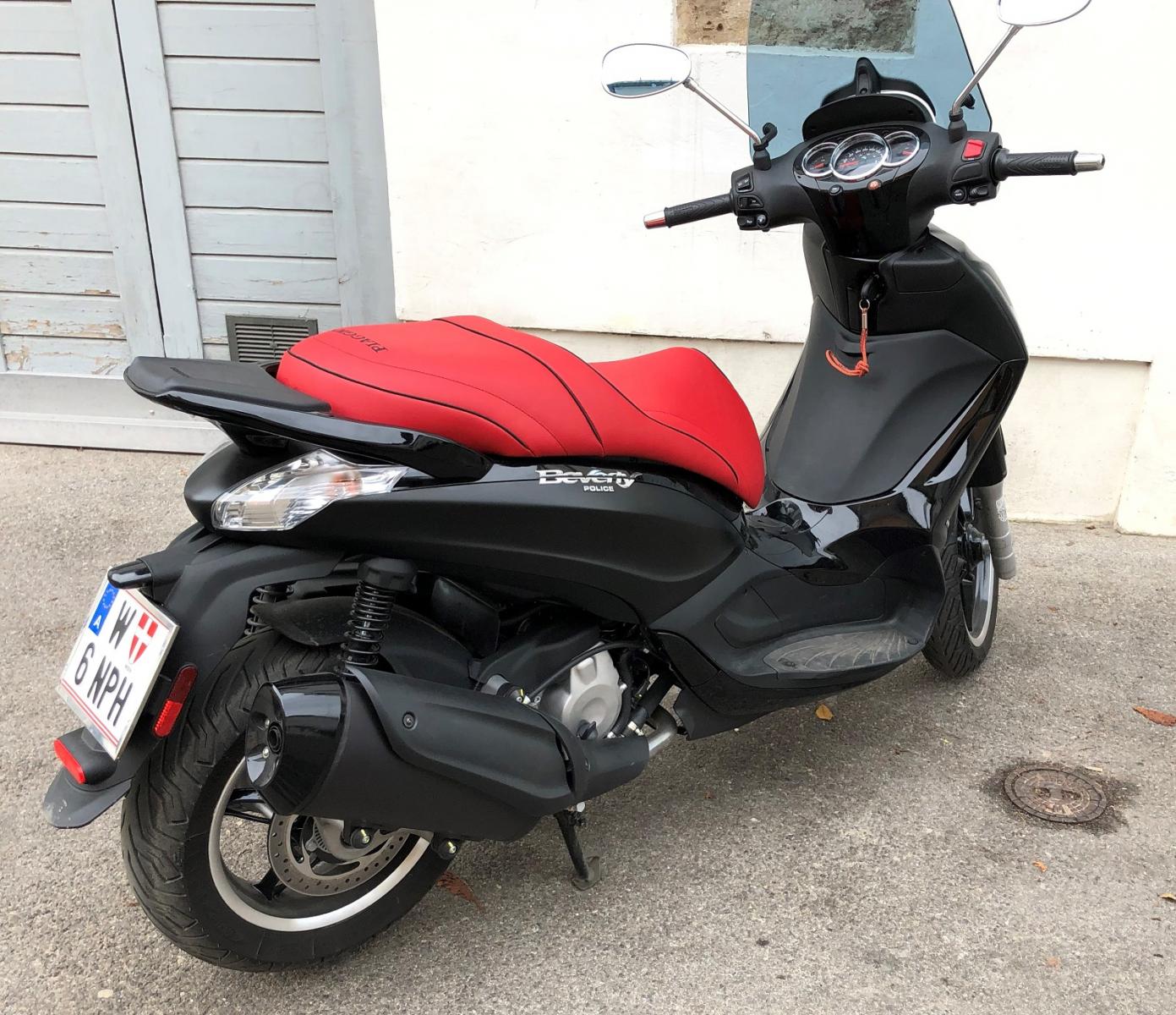 PIAGGIO BEVERLY 350 - Deluxe seats, bags, leg and handgrip covers for  scooters [Rates for: PHILIPPINES]