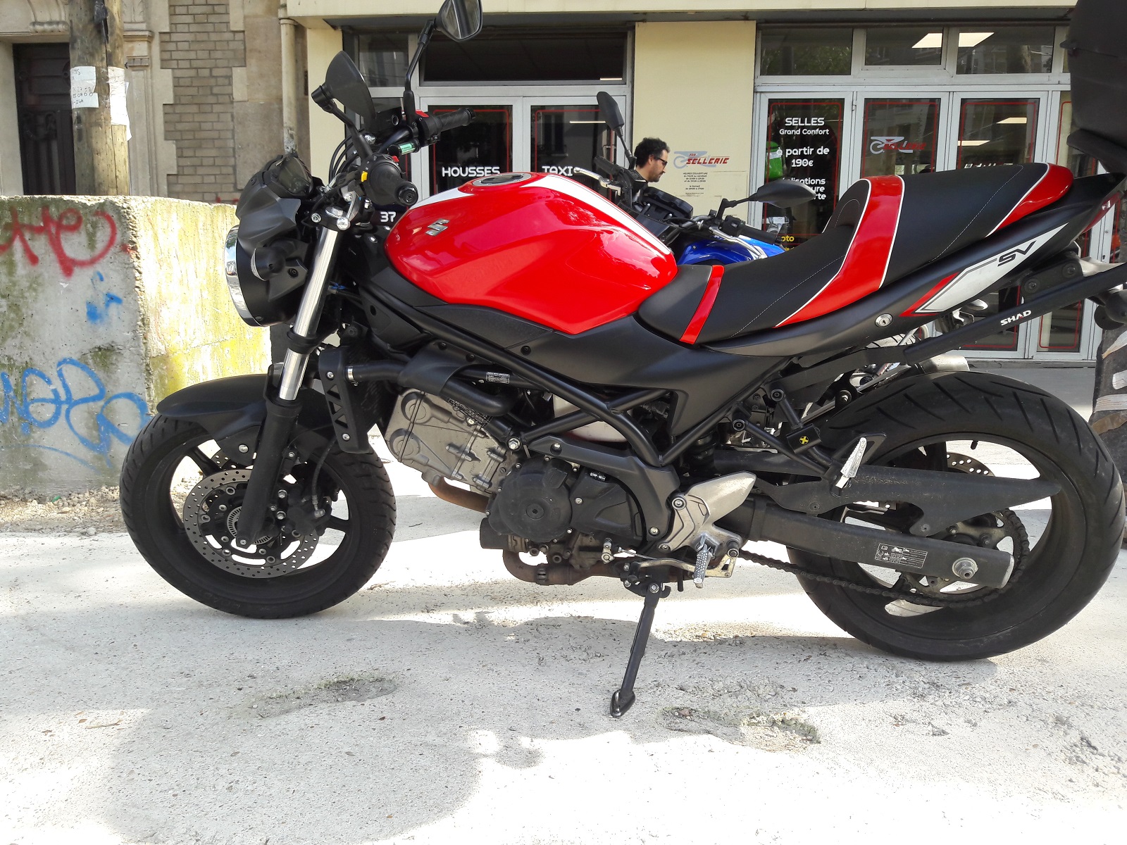 SUZUKI SV 650 [>= 2016] Selles confort, tapis protège