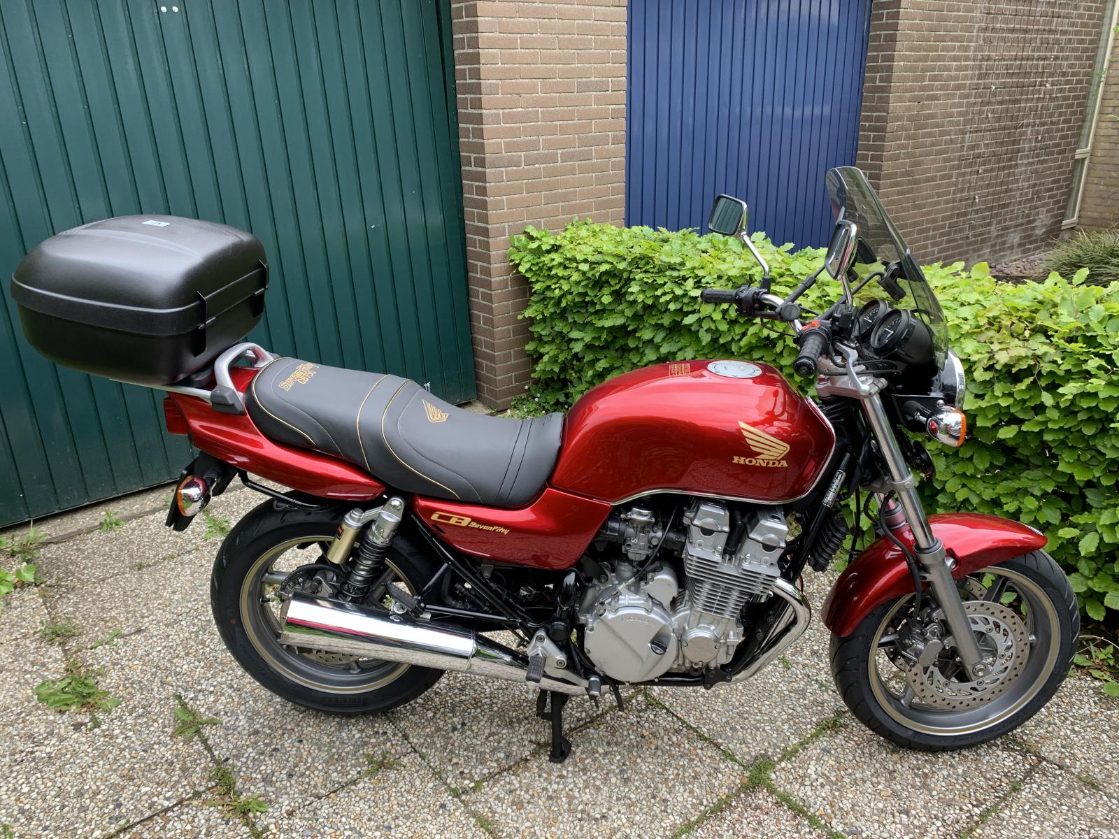 Motocicleta-cubierta para honda cbf 500 CB 750 Seven fifty m-l indoor negro 