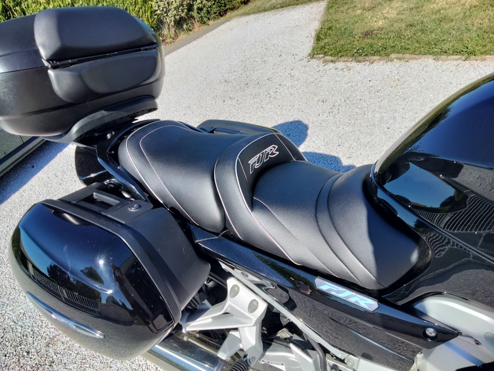 Top Sellerie France Deluxe Comfort Seat Raised Height For Yamaha FJR 1300 2006-2013#1177 