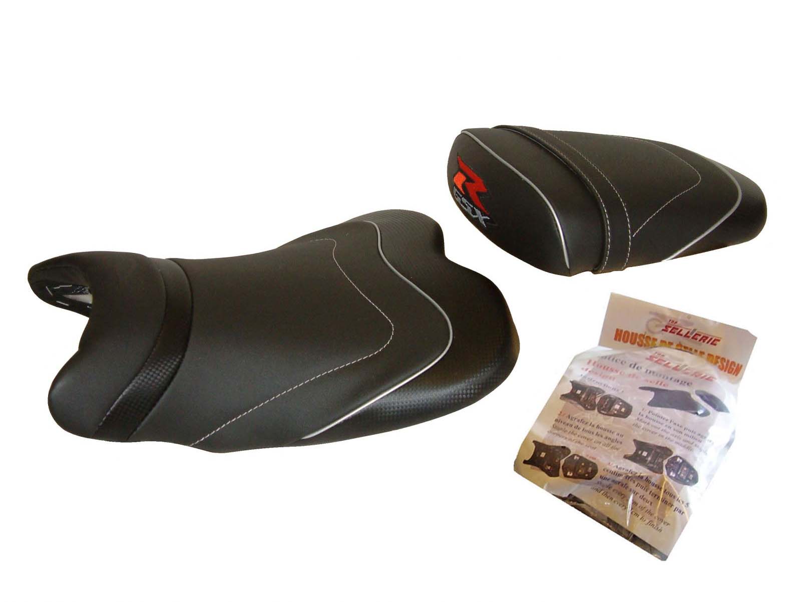 Designer style seat cover HSD3438 SUZUKI GSX R 750 2006 2007 Rates for FRANCE